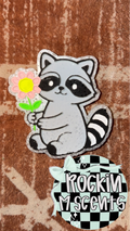 CUSTOM: Flower Raccoon