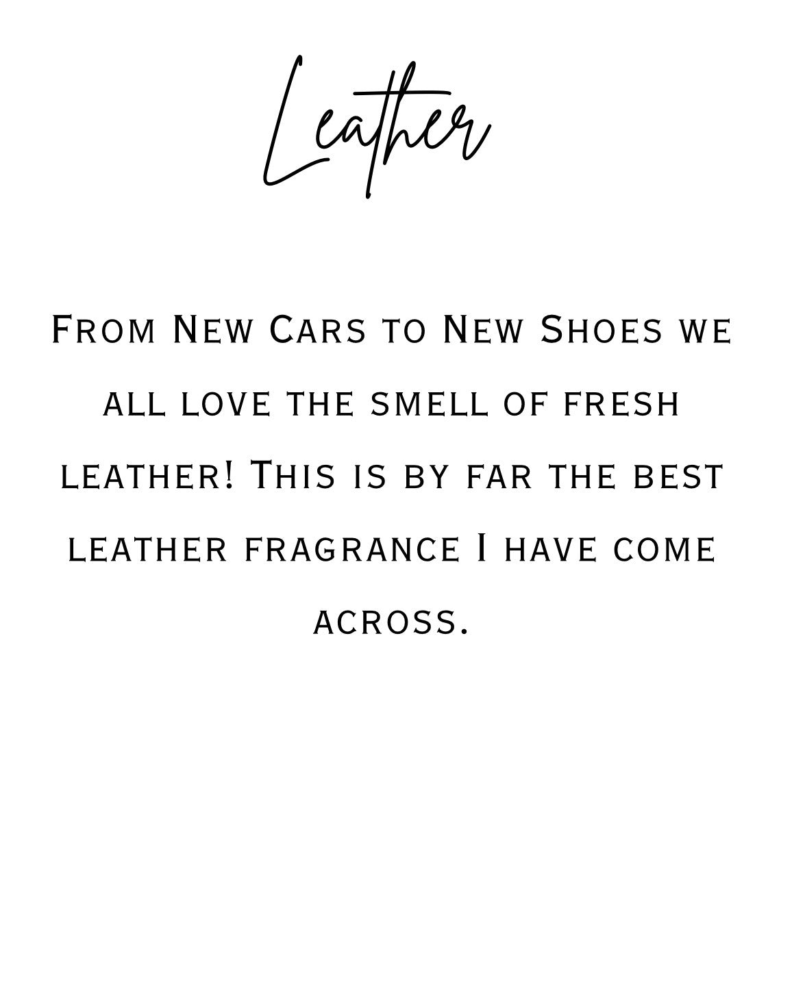 RTS- Say When: Leather