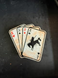 CUSTOM: Cowboy Playing Cards