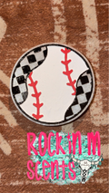 CUSTOM: Checkered Baseball