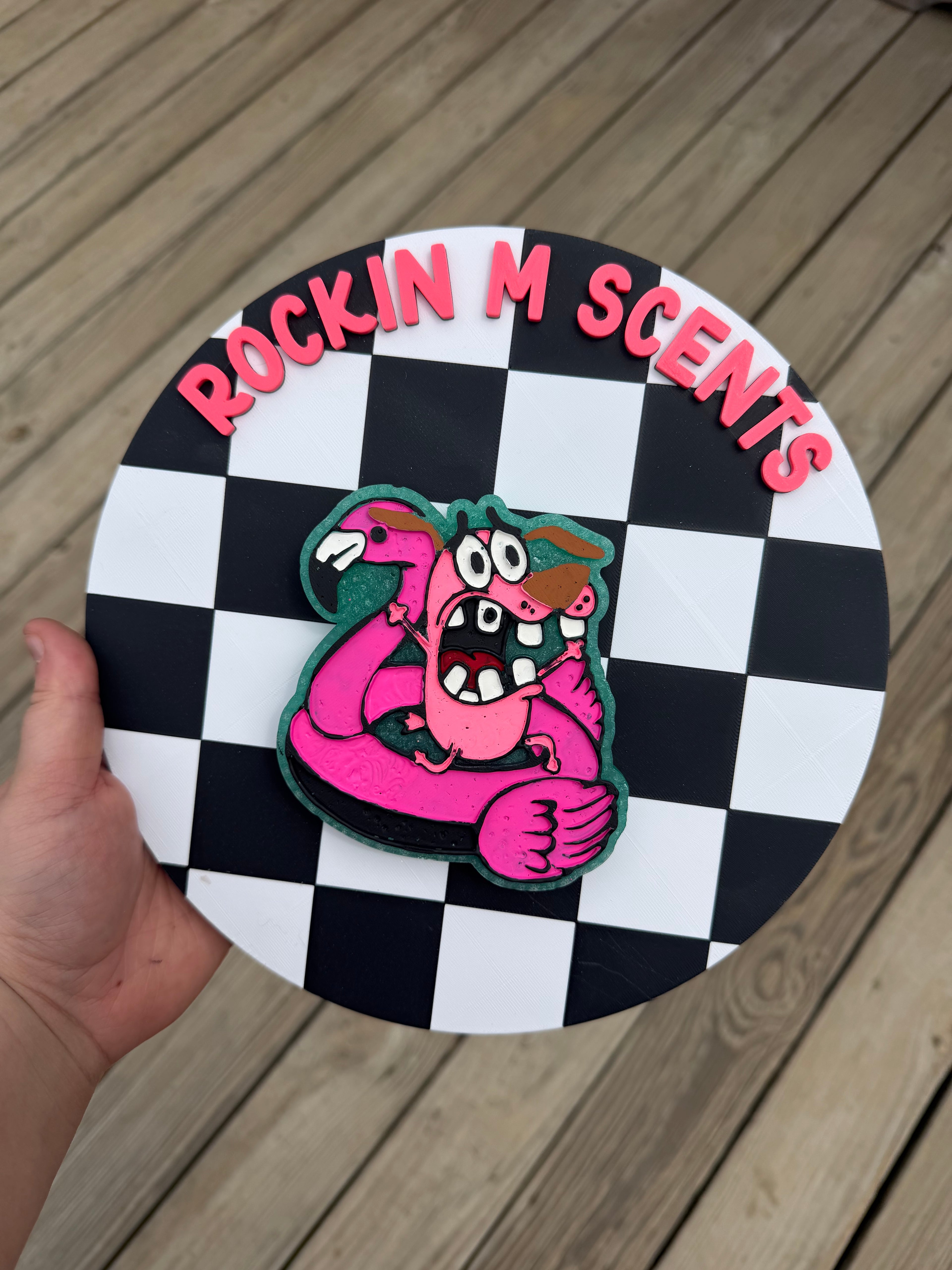 CUSTOM: Cartoon Dog on Floaty