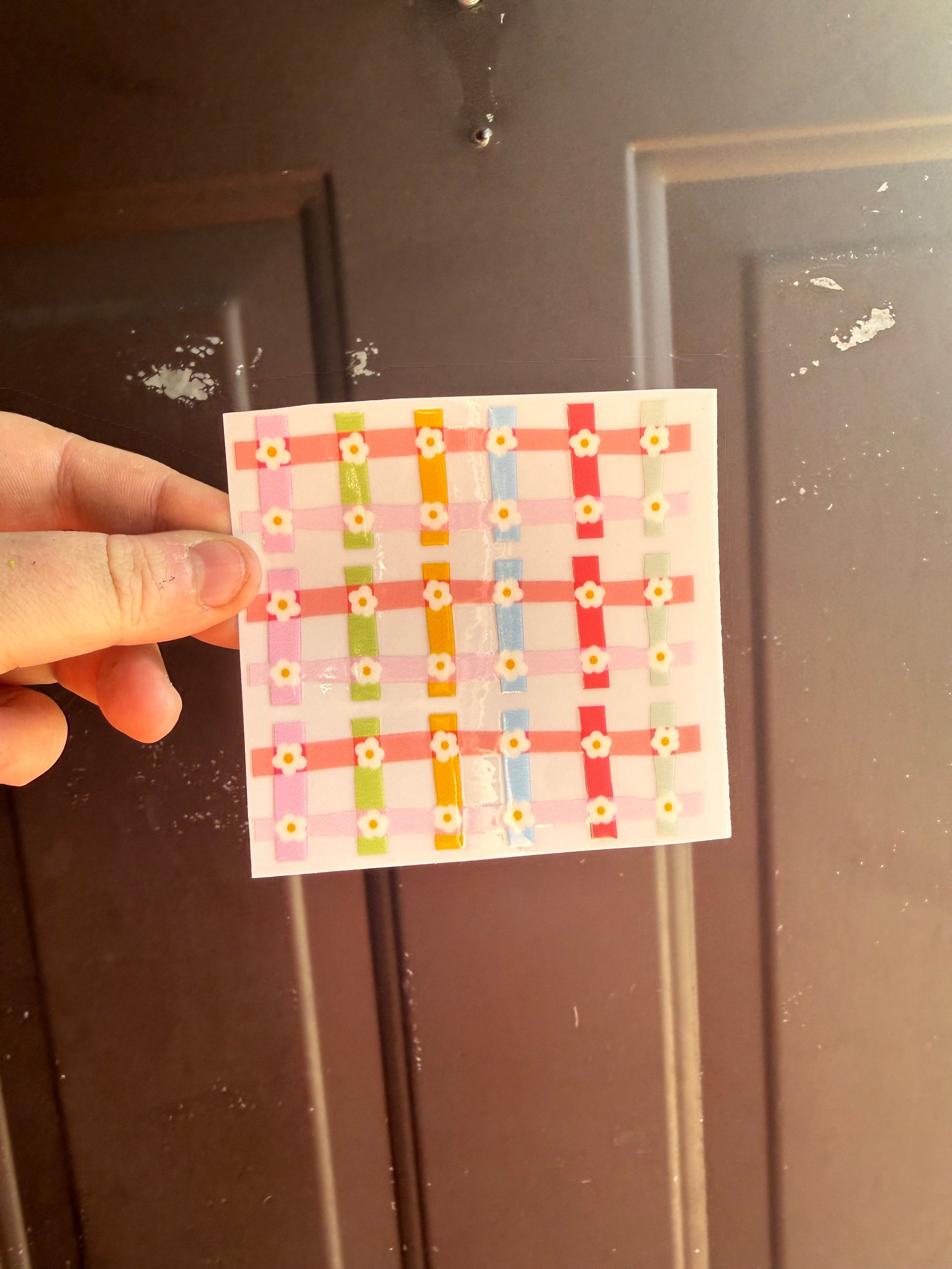 Diffuser Wrap: Daisy Gingham