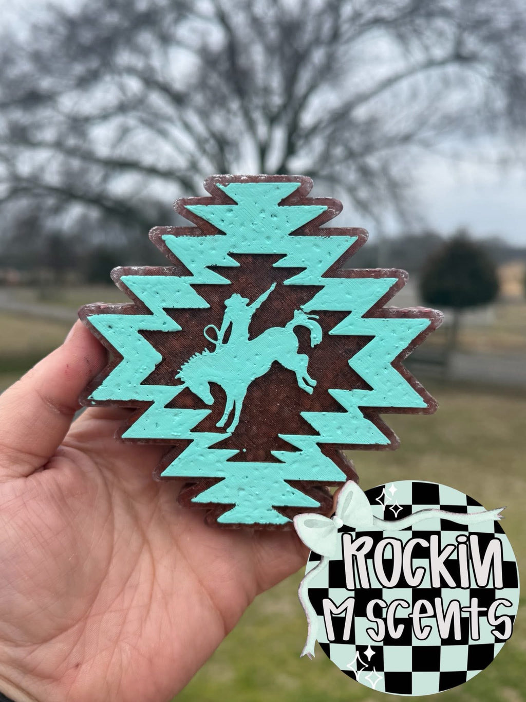 RTS- Aztec Bronc: Mahogany Teakwood