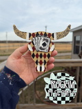 CUSTOM: Casino Bull Skull